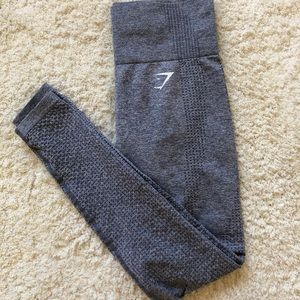 Gymshark Vital Seamless -Steel Blue Marl sz S